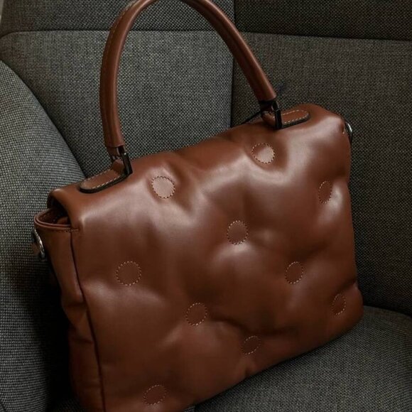 Coffee in Style – leather bag for fashionable women